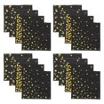 thumbnail image 1 of Party Napkins Gold Disposable Hand Towels For Bathroom White And Gold .50X12.50X0.15CM Easy Cleanup 100Pcs, 1 of 4