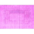 thumbnail image 1 of Ahgly Company Indoor Rectangle Abstract Pink Contemporary Area Rugs, 5' x 7', 1 of 4