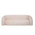 thumbnail image 1 of Ilios Innova | Sofá Kobe Curvo Beige 3 Plazas Tapizado Textil, Moderno y Minimalista con Diseño Orgánico Contemporáneo., 1 of 9