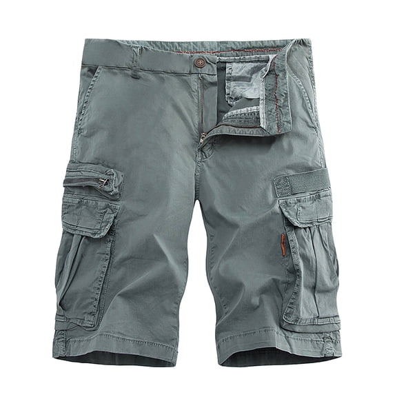 Ramiter Men'S Shorts Men Spring Summer Short Pant Leisure Vacation Party Short Beach Hawaii Print LaceUp Fashion Short Pant Grey,XL