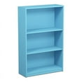 thumbnail image 4 of Furinno JAYA Simple Home 3-Tier Adjustable Shelf Bookcase, Light Blue, 4 of 7