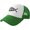 Green, variant on Jesus Fish Mesh Trucker Hat Men Baseball Cap Men Ponytail Hat Women Dad Hat Adjustable Sun Hat Black