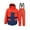 Orange, variant on Boys Snowsuit Set - 2 Piece Paw Patrol Ski Jacket and Snow Bib Pants for Little Boys 160