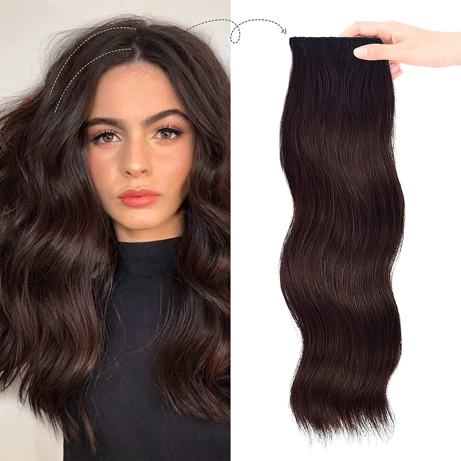 8 inch Long Thick Hairpieces Adding Extra Hair Volume Clip in Hair Extensions Wavy Curly Hair Topper for Thinning Hair Women Color Grey/Brown/Silver/White Mixed | Walmart Canada 8 inch Long Thick Hairpieces Adding Extra Hair Volume Clip in Hair Extensions Wavy Curly Hair Topper for Thinning Hair Women Color Grey/Brown/Silver/White Mixed | Walmart Canada
