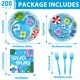 thumbnail image 2 of Servilletas Gisgfim de Party Tableware, 200 unidades, para piscina y verano, 2 of 7