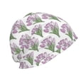 thumbnail image 2 of KLL Tulips Flowers Winter Fall Beanie Knit Hats for Men & Women - Warm & Soft Stylish Toboggan Caps for Cold Weather, 2 of 6