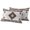 Gray, variant on Outdoor Pillow Covers 16x16 Set of 2, Black Beige Boho Waterproof Patio Throw Pillow Covers for Couch Sofa Chair, Vintage Ethnic Tribal Southwestern Decorative Pillowcases for Throw Pillows