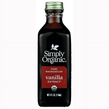 Simply Organic Vanilla Extract Certified Organic 4 oz. bottle