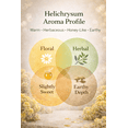 thumbnail image 3 of GreenHealth Helichrysum Essential Oil 15 ml (0.5 fl oz) – 100% Pure Immortelle Oil, Amber Glass Bottle w/ Euro Dropper – for Aromatherapy, Skincare, DIY Beauty & Massage Oils, 3 of 10