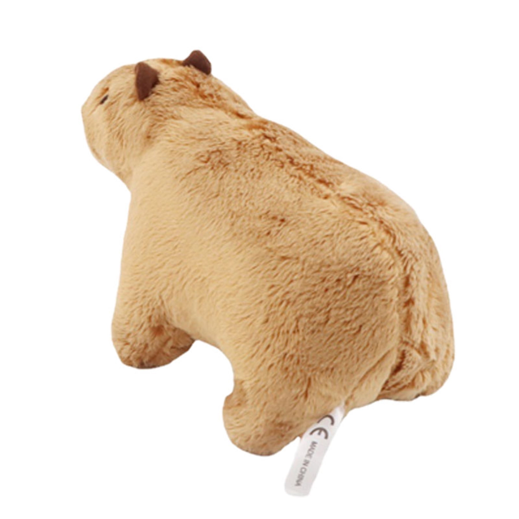 B-CREATOR Capybara Plush Toy - (6.7inches, 1-Pack)Realistic and Huggable Stuffed Animal for Kids and Adults