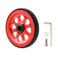 thumbnail image 2 of Bike para bicicleta plegable Soporte de carga trasera Wheel para rojo Cola bicicleta plegable ruedas fáciles, 2 of 8