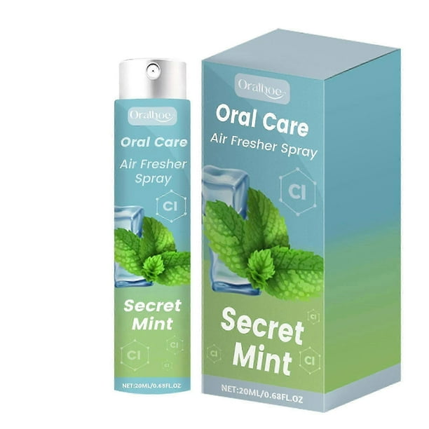 Mint Mouth Spray, Mouth Breath Freshener, Bad Breath Treatment for Adults, Dry Mouth Spray for Bad Breath, Effective Mouth Oral Breath Spray, Breath S
