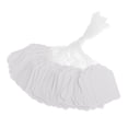 thumbnail image 3 of 100Pcs Price Display Tags Price Hanging Labels with String Attached Writable Labeling Tags for Birthday Clothing Party Favors Jewelry Rings 48x30mm white, 3 of 8