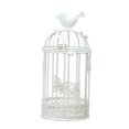 thumbnail image 1 of Large Bird Cage Candlestick Holder Europe Metal Iron Country Style Vintage Retro Tealight Candle Holders Home Decor (White), 1 of 3