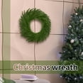 thumbnail image 4 of 18 Inch Christmas Norfolk Pine Wreath for Front Door, Artificial Christmas Wreaths Faux Greenery Pine Needles Wreath for Door Wall Windows Indoor Outdoor Xmas Decor, 4 of 7