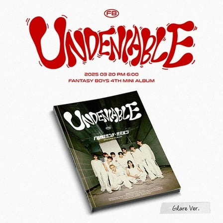Fantasy Boys - Undeniable - Glare Version - Incl. 50pg Photobook, 2 Photocards, Lucky Card   4-Cut Film - Music & Performance - CD