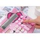 thumbnail image 3 of Calculadora Kawaii HelloKitty de dibujos animados, Sanrio japonés, Color estudiante, diamante, cristal, lindo regalo de papelería para niños, 3 of 4