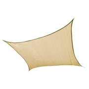 ShelterLogic Shade Sail Square - Heavyweight (Attachment point/pole not included) 16' x 16' Sand