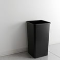 thumbnail image 6 of Black, 50 Gallon Square Commercial Trash Can, Heavy-Duty Garbage Can, Industrial Trash Bin for Restaurants/Commercial Facilities/Warehouses, 6 of 6