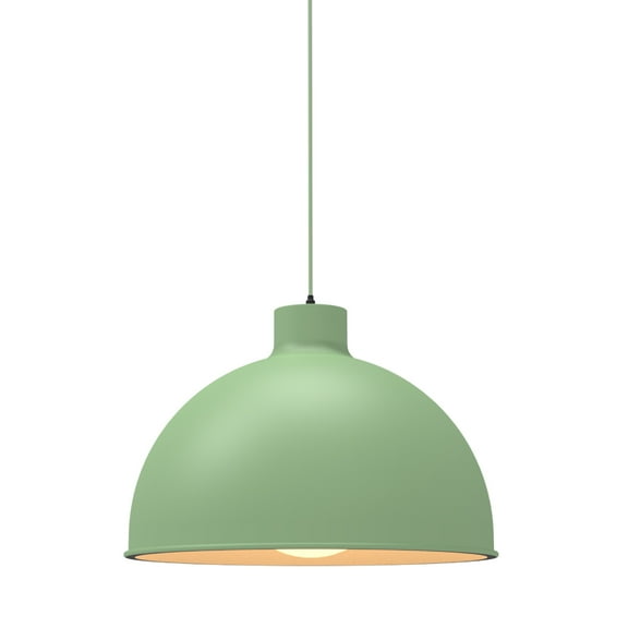 Lampara de techo colgante decorativo Macaron retro 36 cm de diámetro ilios innova Verde