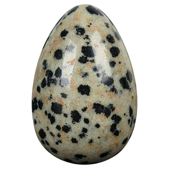 Ores Natural Crystal Jade Eggs Stone Healing Stone Massage Stone Playing Auxiliary Massage Beauty Stone Home Decoration