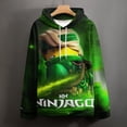 thumbnail image 4 of Ninjago Mens Womens Novelty Hoodie 3D Print Pullover Hooded Long Sleeve Sweatshirts Tops Blouse with Pocket, 4 of 8