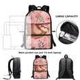 thumbnail image 6 of Uorisanigo Cozy Sloth School Bag for Boys and Girls 5-13 Year Large Capacity Lightweight Casual Laptop Bag Bookbag Toddler Rucksack Fashion Accessory for Schools, Travel & Sports, 6 of 6