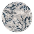 thumbnail image 2 of Unique Loom Sumter Collection Area Rug - Rhett (6' 1" Round Gray/Navy Blue), 2 of 6