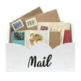 thumbnail image 5 of Elegant Designs Homewood Envelope Letter Holder with "Mail" in Black - White, 5 of 11