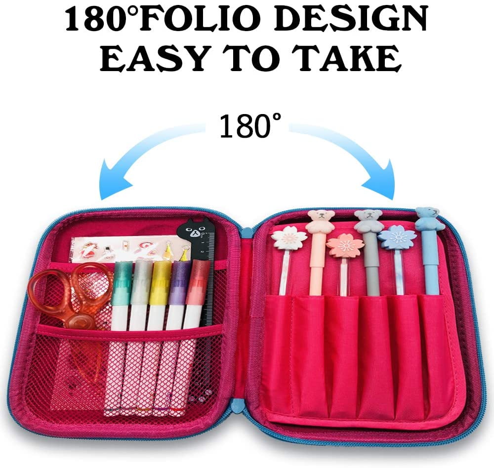 High Capacity Girls Pencil Bags for School Cute Embossed Pen Box Hard-Top Anti-Shock Pen Holder Cake High Capacity Girls Pencil Bags for School Cute Embossed Pen Box Hard-Top Anti-Shock Pen Holder Cake