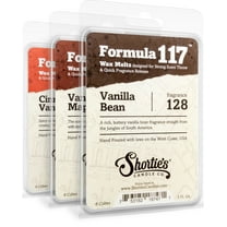 Vanilla Wax Melts Variety Pack - Vanilla Bean, Vanilla Maple, Cinnamon Vanilla - Highly Scented   Natural Oils - Shortie's Candle Company