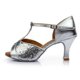 thumbnail image 5 of Bmisegm Women's Latin Dance Shoes Ballroom Performance Practice Dancing Shoes Womens Sandals Summer Silver 6.5, 5 of 9