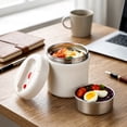 thumbnail image 5 of Thermo Food Jar for Hot Food Adults 1.2L Soup Thermo Lunch Containers Wide Mouth Vacuum Insulated Stainless Steel Leakproof Bento Box with Spoon,Black, 5 of 9