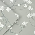 thumbnail image 4 of Laura Ashley Magnolia Grove Slate Wallpaper, 4 of 5