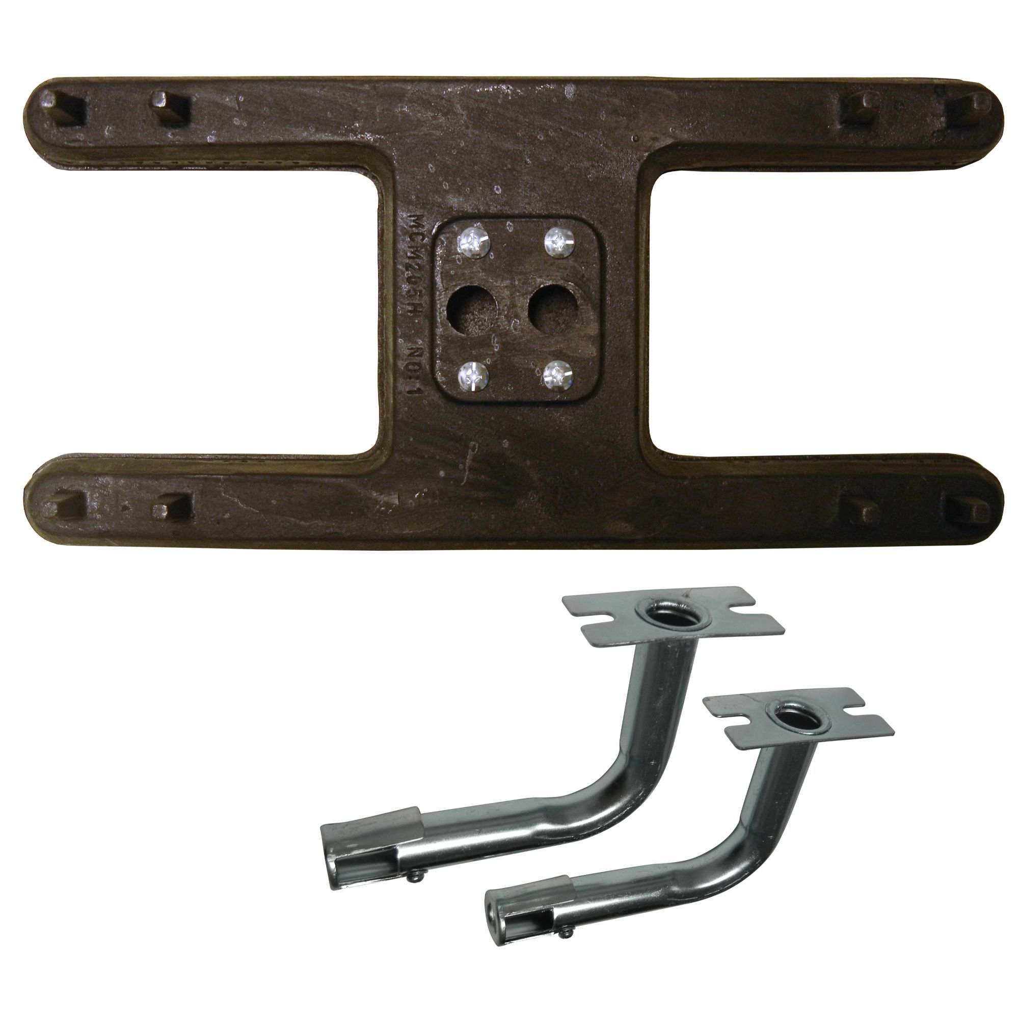 1.75 Antique Brown Unique Cast Iron H-Shaped Outdoor Burner for Kenmore -  Walmart.com