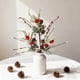 thumbnail image 5 of Decoraciones de Fiesta de Navidad Decoración de Navidad Ramo de Flores Artificiales Flores Artificiales de Plástico Festa de Boda O Decoración Del Salón Decoración de Regalo Del Festival Decoraciones, 5 of 6