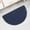 Blue, variant on YIMWNYI Semicircular Non-slip Entrance Door Mat, Durable Polyester Outdoor Carpet, Easy to Clean Bathroom Foot Mat, Moisture-proof and Warm Household Rug