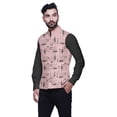 thumbnail image 2 of Atasi African Mens Casual Jackets Lightweight Partywear Indian Waistcoat Printed Nehru Jacket-Medium, 2 of 4