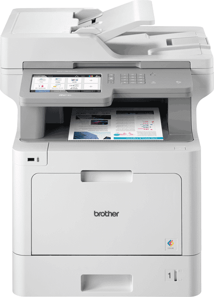 Brother Business Color Laser All-In-One Printer – Print, Copy, Scan, Fax, Wireless, P/N: MFC-L9570CDW