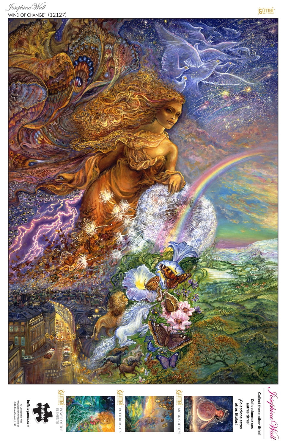 Buffalo Games 1000-Piece Josephine Wall Wind of Change Interlocking Jigsaw Puzzle