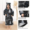 thumbnail image 4 of BZSMCE Wearable Blanket Hoodie Fashion Christmas Tree Whisper" Home Wear, 4 of 7