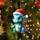 thumbnail image 5 of 4 Piezas Adornos Colgantes Dinosaurio Acrílico para Adornos Navidad Coche para (#3), 5 of 8
