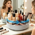 thumbnail image 7 of Rotating Makeup Organizer,Bathroom Organizers and Storage,Makeup Perfume Organizer Tray for Dresser, Vanity, Bathroom Countertop, 7 of 7