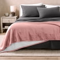 thumbnail image 2 of Bare Home Manta de Cama de Felpa Sherpa Mullida y Suave, Reversible, Liviana, Tamaño Twin/Twin XL, Rosa Empolvado, 2 of 6