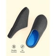 thumbnail image 6 of HomeTop Men's Two-Tone Memory Foam House Slippers, 6 of 9