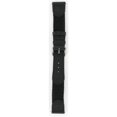 thumbnail image 5 of Genuine Timex, 19mm, Black, Nylon and Calf, Regular Length, Silver Tone Buckle, Water Resistant  TX28419BK, 5 of 5