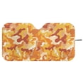 thumbnail image 3 of Xixirimido Windshield Sunshade for Car Foldable Front Window Cover Sun Shade Sun Visor Block UV Rays Universal Fit Automotive Accessories, Camouflage Orange, 3 of 8