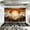 Color 3, variant on Peel and Stick Kitchen Backsplash Mural Boho Art Layered Wood Effect Sunset Forest Landscape Rustic Nature, 35.4" x 23.6" Oil Proof Vinyl Wallpaper for Stove & Fireplace