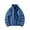 Navy, variant on Turilly Mens Cotas Man Solid Color Two-sided Outdoor Jacket Liner Cardigan