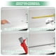 thumbnail image 4 of Moldura flexible en cuarto de Uxcell de 39 pulgadas, recorte autoadhesivo para bordes de piso, bañera y pared, gris 0.7In, 4 of 6